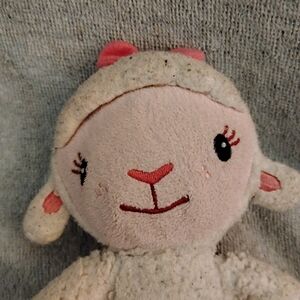 Plush Disney character Mini Beanie bag  Washable 7" Junior Doc McStuffins Lambie